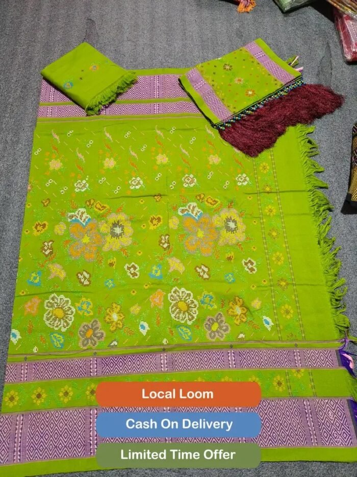 Dakmanda 3 set | beautiful flower | local loom | cash on delivery available