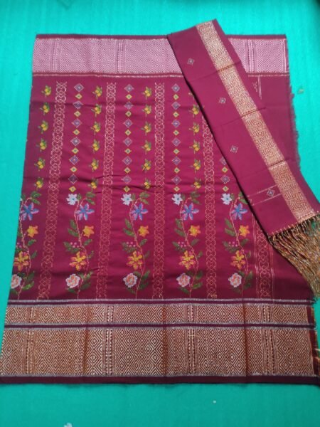 Garo Dakmanda best 2 piece | handmade | red wine colour | cash on delivery available