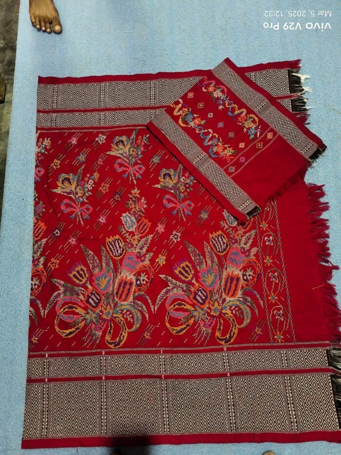 Dakmanda 2 set |  Rose beautiful dakmanda | local handloom | cash on delivery available